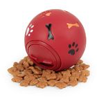 青/赤い色犬の策略の球、訓練ペットのためにChewable犬の軽食の球 サプライヤー