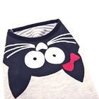 衣服の専門の適用範囲が広い編まれた布材料を身に着けている快適な猫 サプライヤー