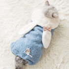衣服の環境に優しいバニーの耳のパーカーのプルオーバーの設計を身に着けている暖かい猫 サプライヤー