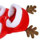 クリスマス ペットは幾何学的なパターンが付いている犬のフード付きコートのリント材料に着せます サプライヤー