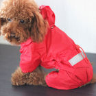 反射子犬小さい犬のレイン コート、柔らかい通気性の防水犬のジャケット サプライヤー
