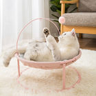 快適な猫のハンモック/犬のハンモック折り畳み式の暖かいペット演劇のベッド サプライヤー