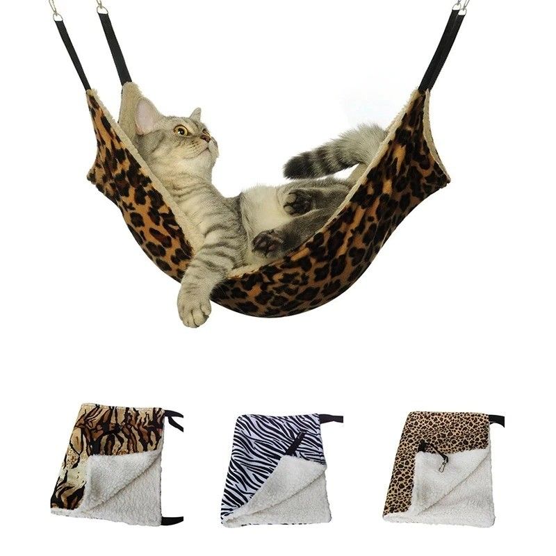 通気性の掛かる猫のハンモックの両面の利用できる暖かい猫の掛かるベッド サプライヤー