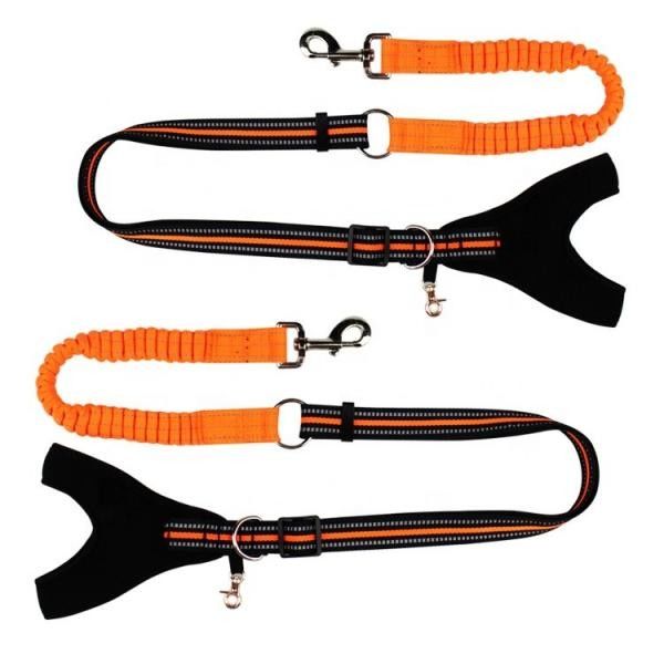 伸縮性がある延長引き込み式のナイロン編みこみのロープが付いている方法ドッグ カラーそして鎖 サプライヤー